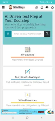 Hitbullseye Test Prep App android App screenshot 5